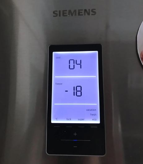 Siemens Buzdolabı Ekran Işığı Sönmüyor