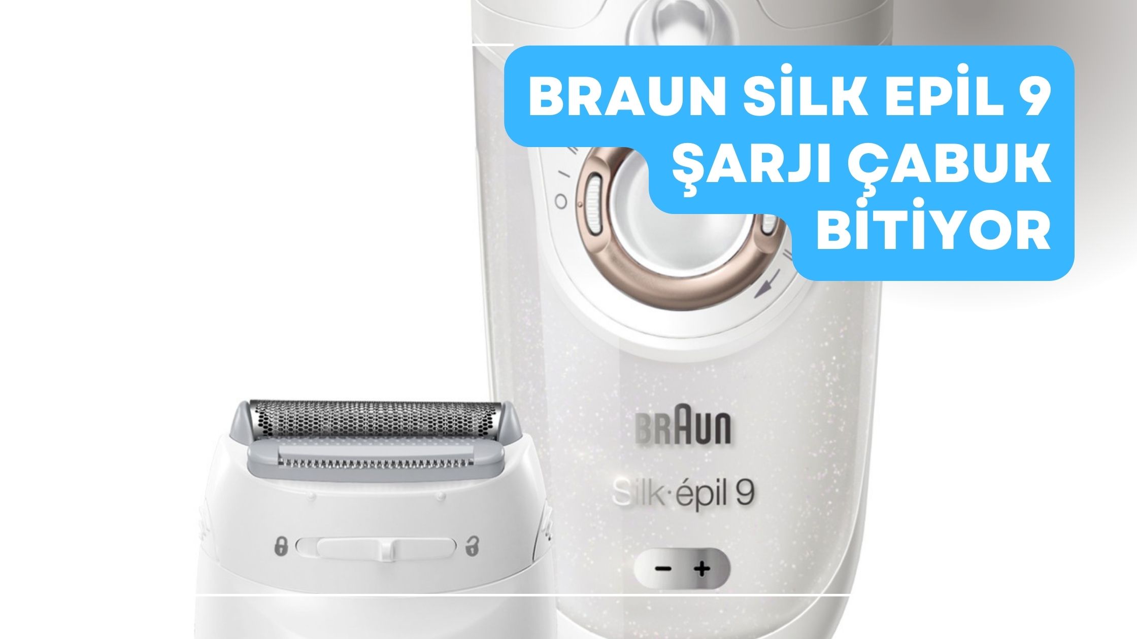 Braun Silk Epil 9 Şarjı Çabuk Bitiyor