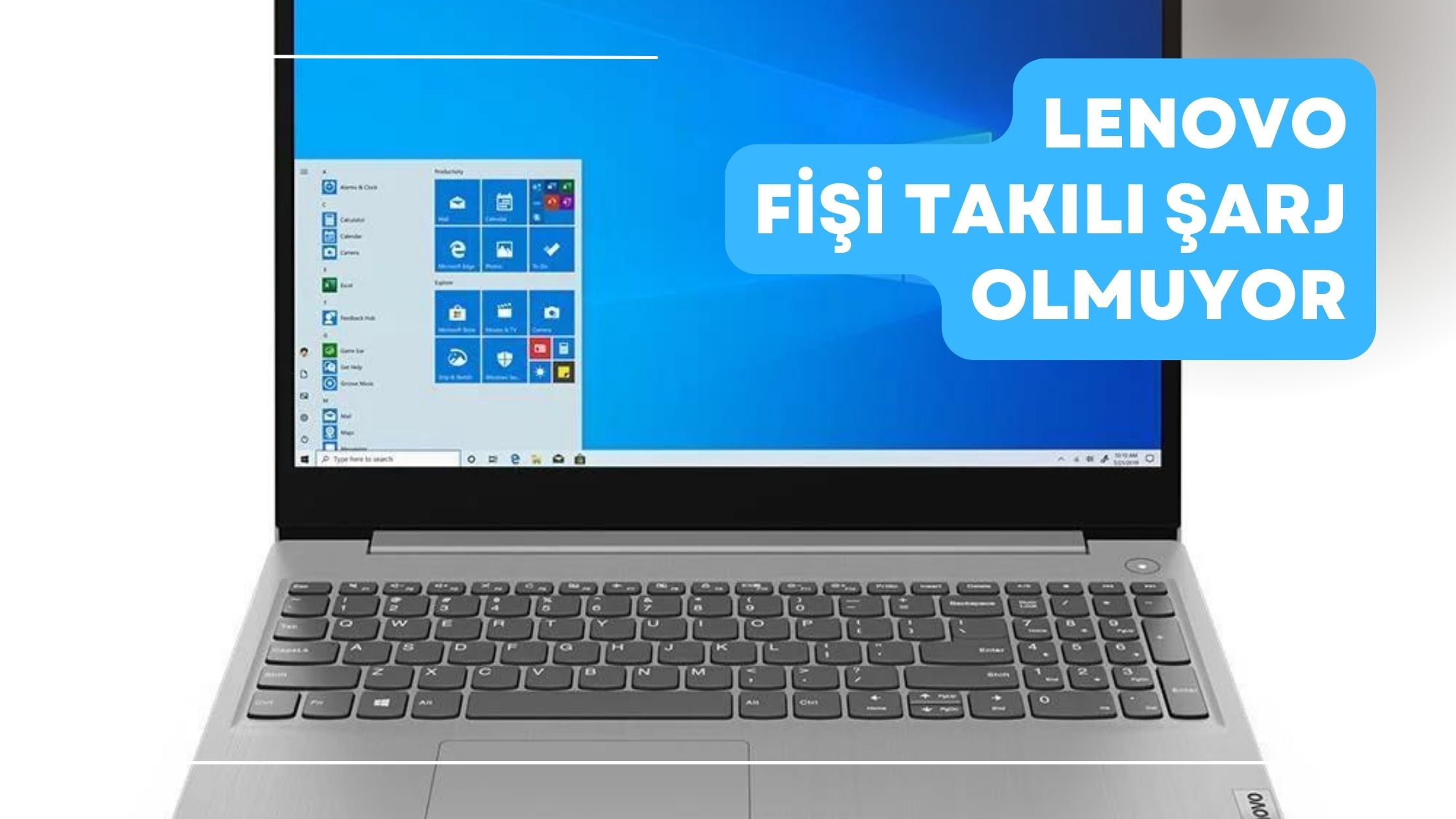 Lenovo Fişi Takılı Şarj Olmuyor