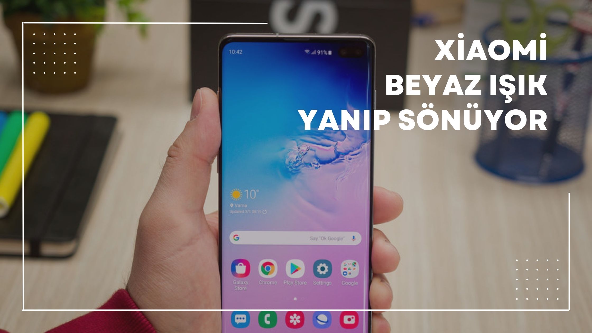 Xiaomi Beyaz Işık Yanıp Sönüyor