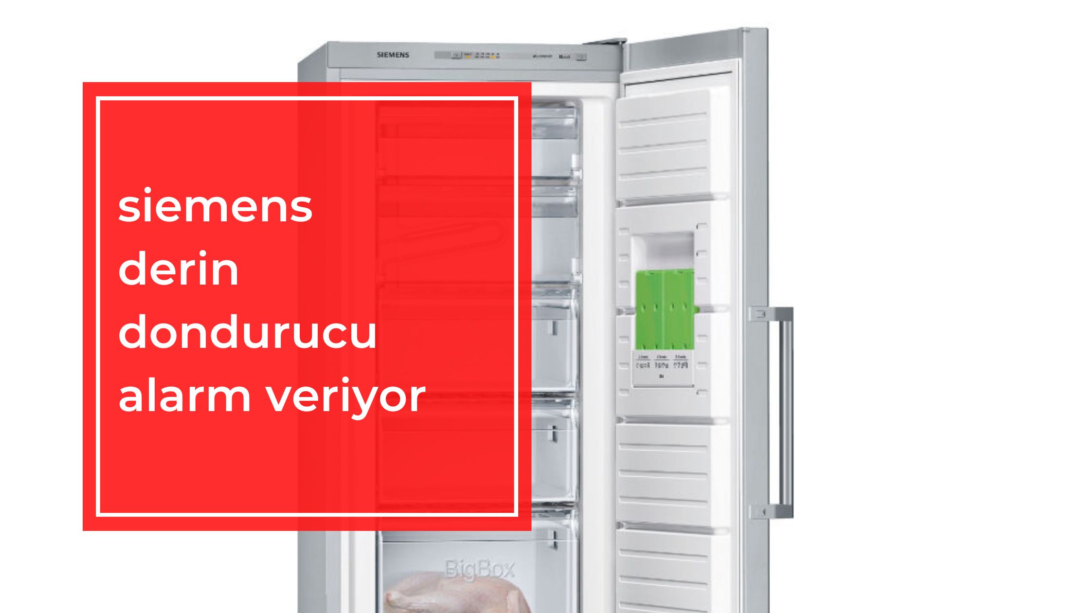 Siemens Derin Dondurucu Alarm Veriyor