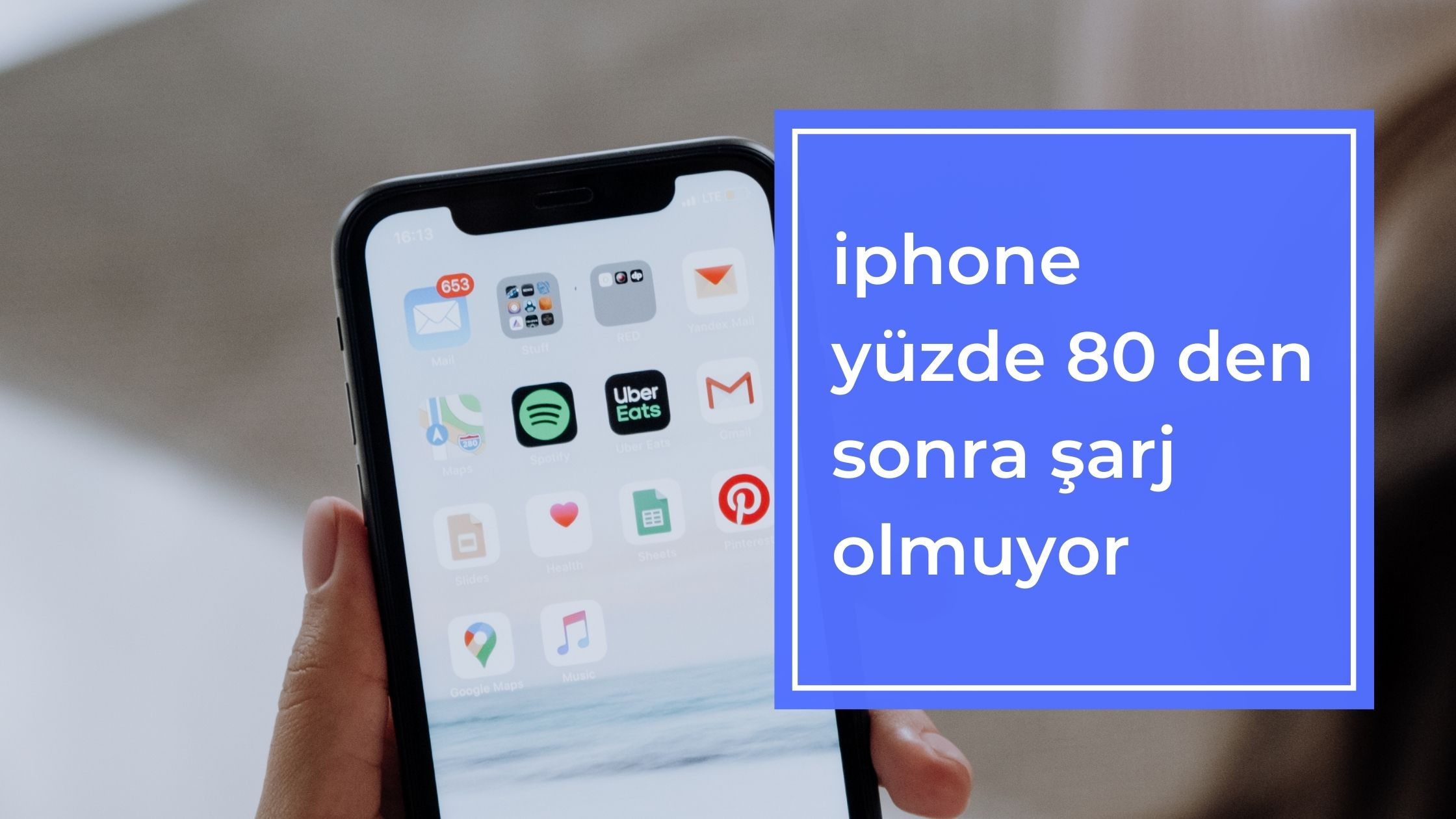 iPhone Yüzde 80 den Sonra Şarj Olmuyor