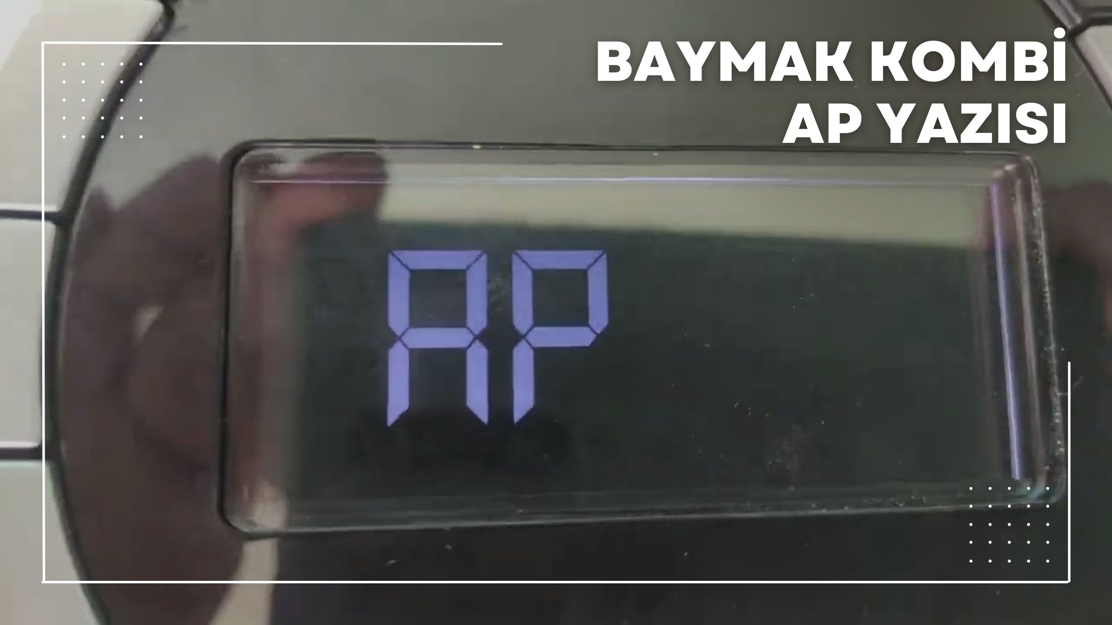Baymak Kombi Ap Yazısı