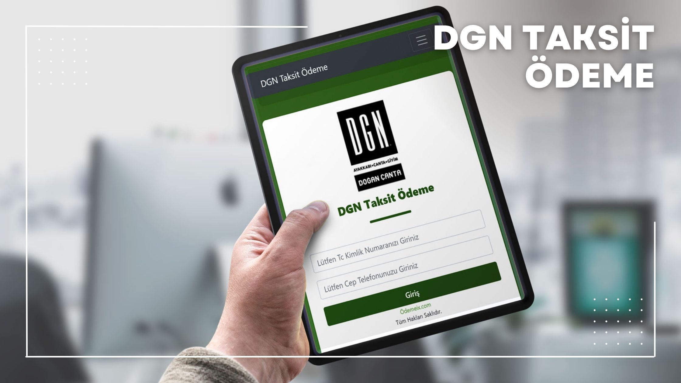 Dgn Taksit Ödeme