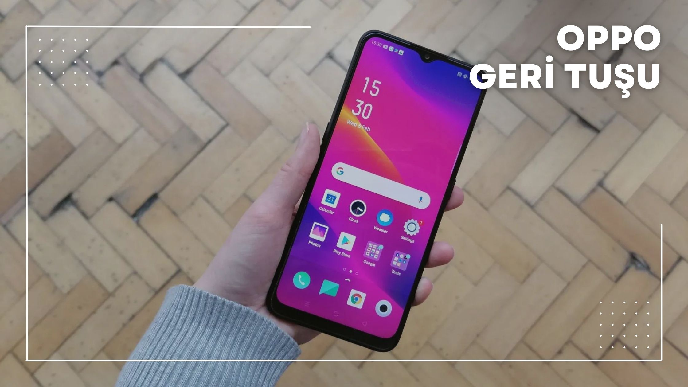 Oppo Geri Tuşu