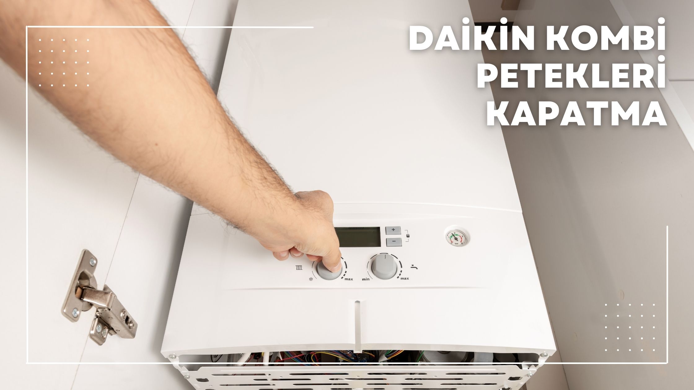 Daikin Kombi Petekleri Kapatma