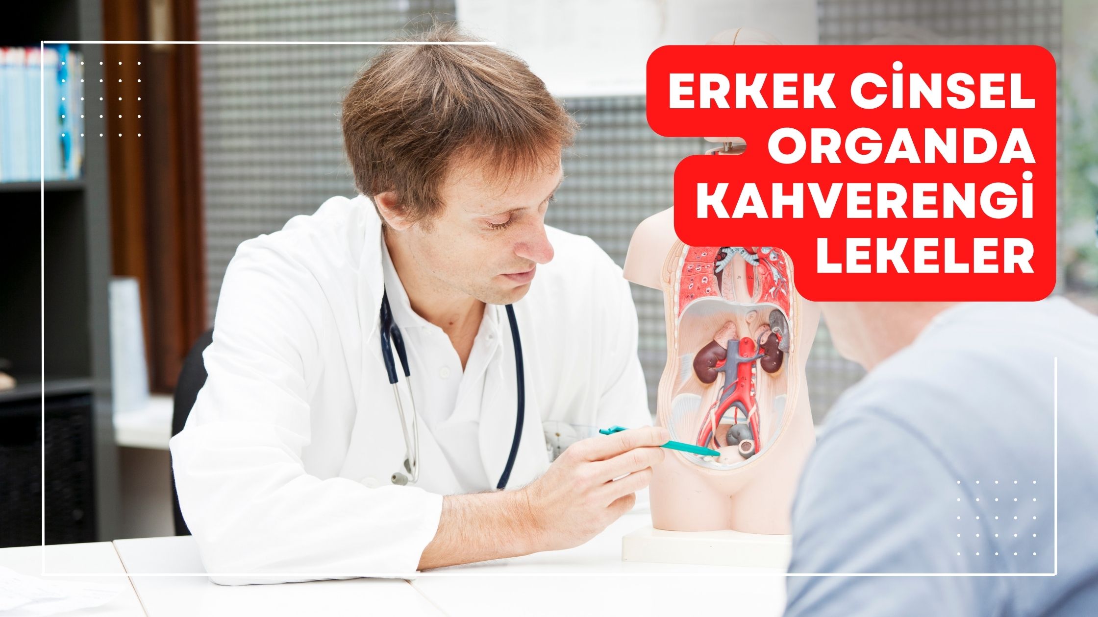Erkek Cinsel Organda Kahverengi Lekeler