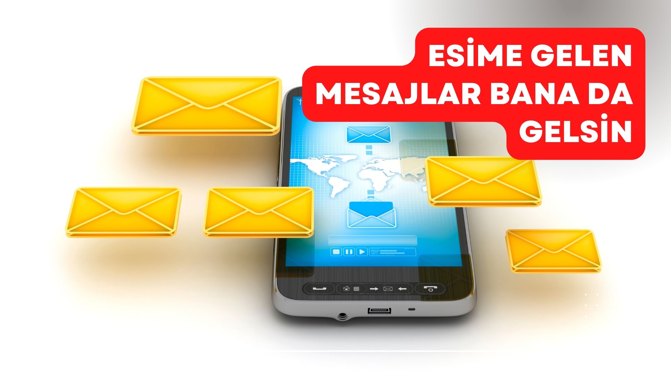 Eşime Gelen Mesajlar Bana da Gelsin
