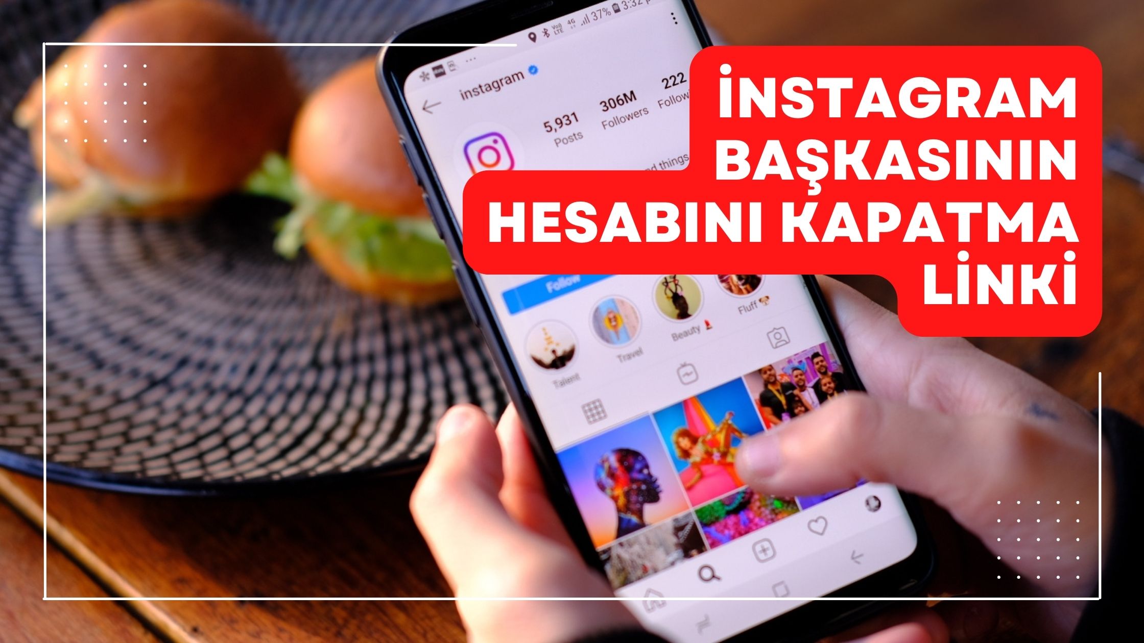 İnstagram Başkasının Hesabını Kapatma Linki
