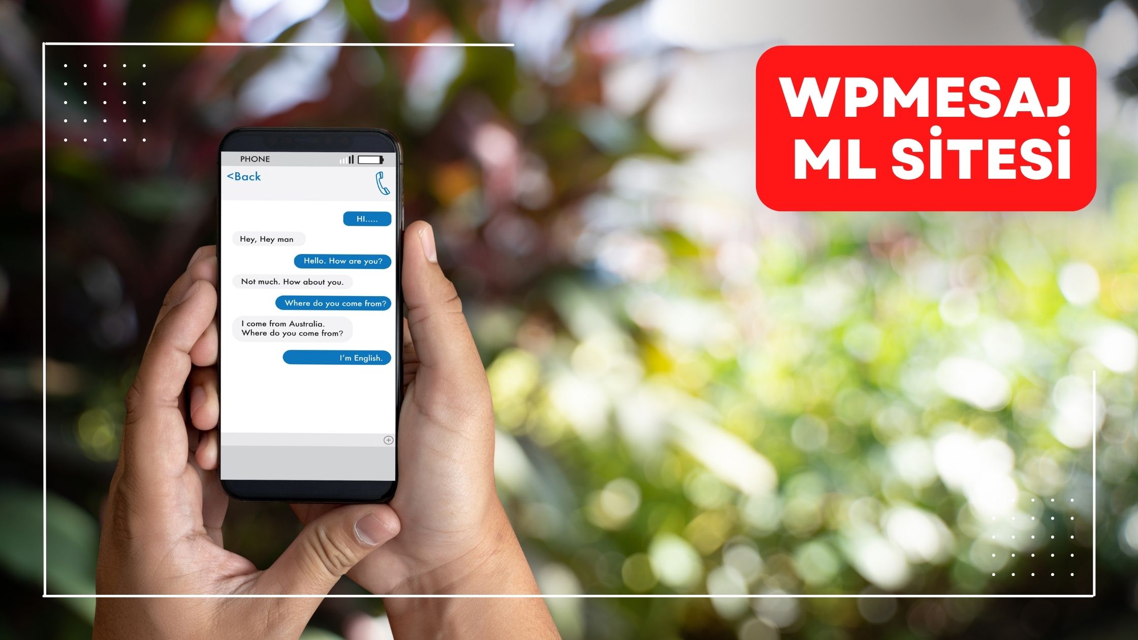 Wpmesaj ML Sitesi