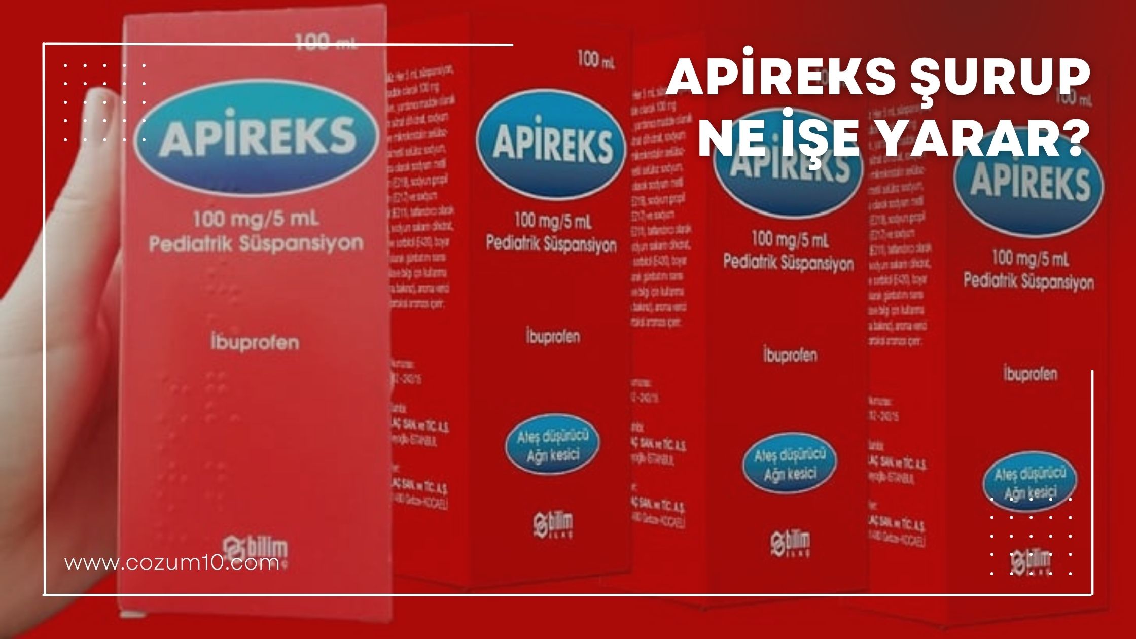Apireks Şurup Ne İşe Yarar?
