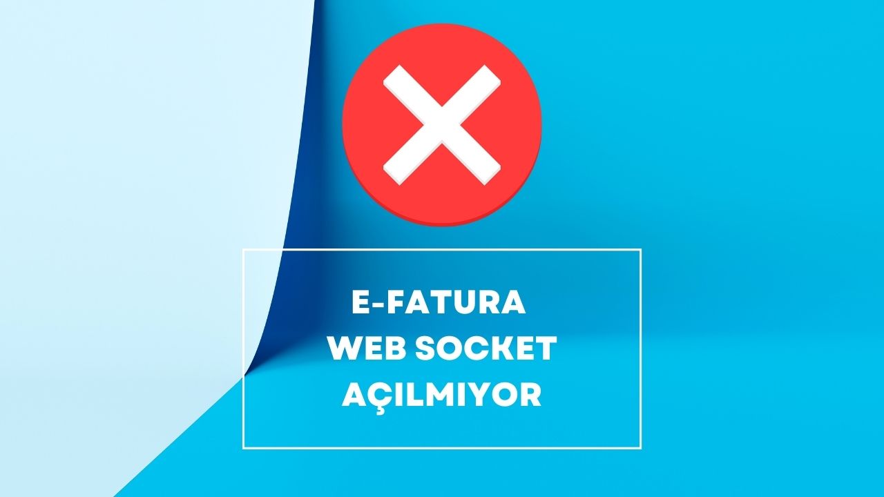 E-Fatura Web Socket Açılmıyor