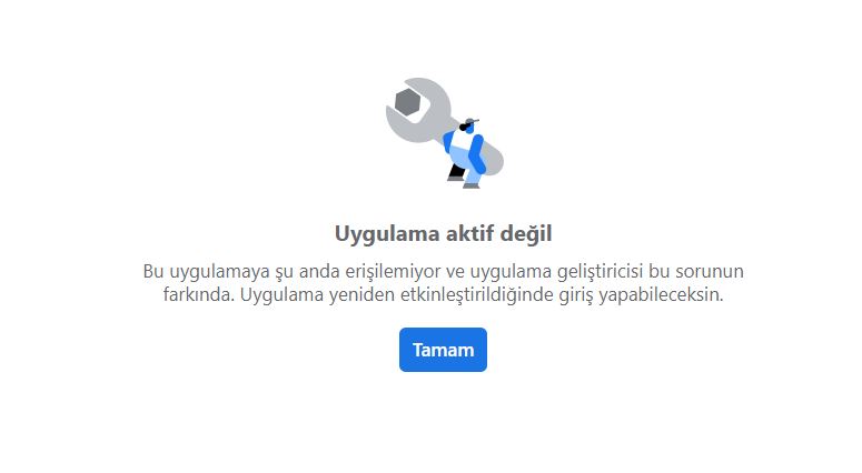 Facebook Uygulama Aktif Değil Bu Uygulamaya Şu Anda Erişilemiyor Pubg Mobile