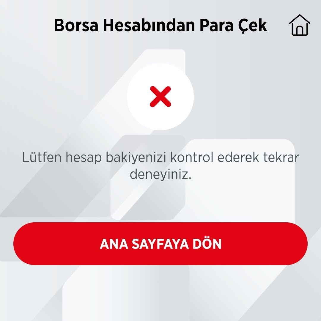 Lütfen Hesap Bakiyenizi Kontrol Ederek Tekrar Deneyiniz Ne Demek