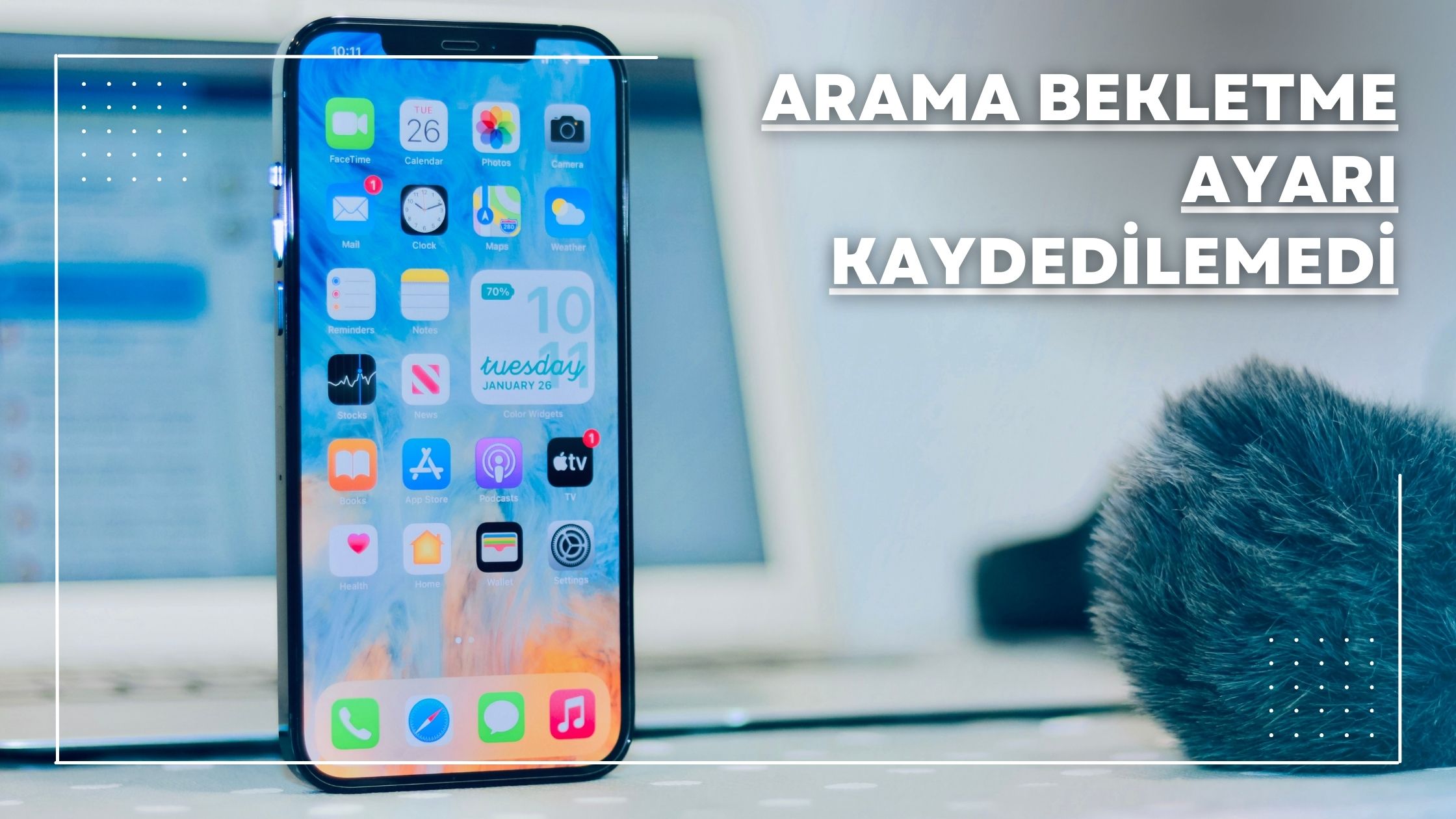 arama bekletme ayarı kaydedilemedi