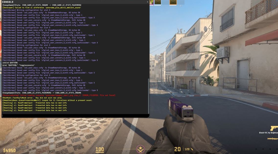 cs2 konsol açılmıyor