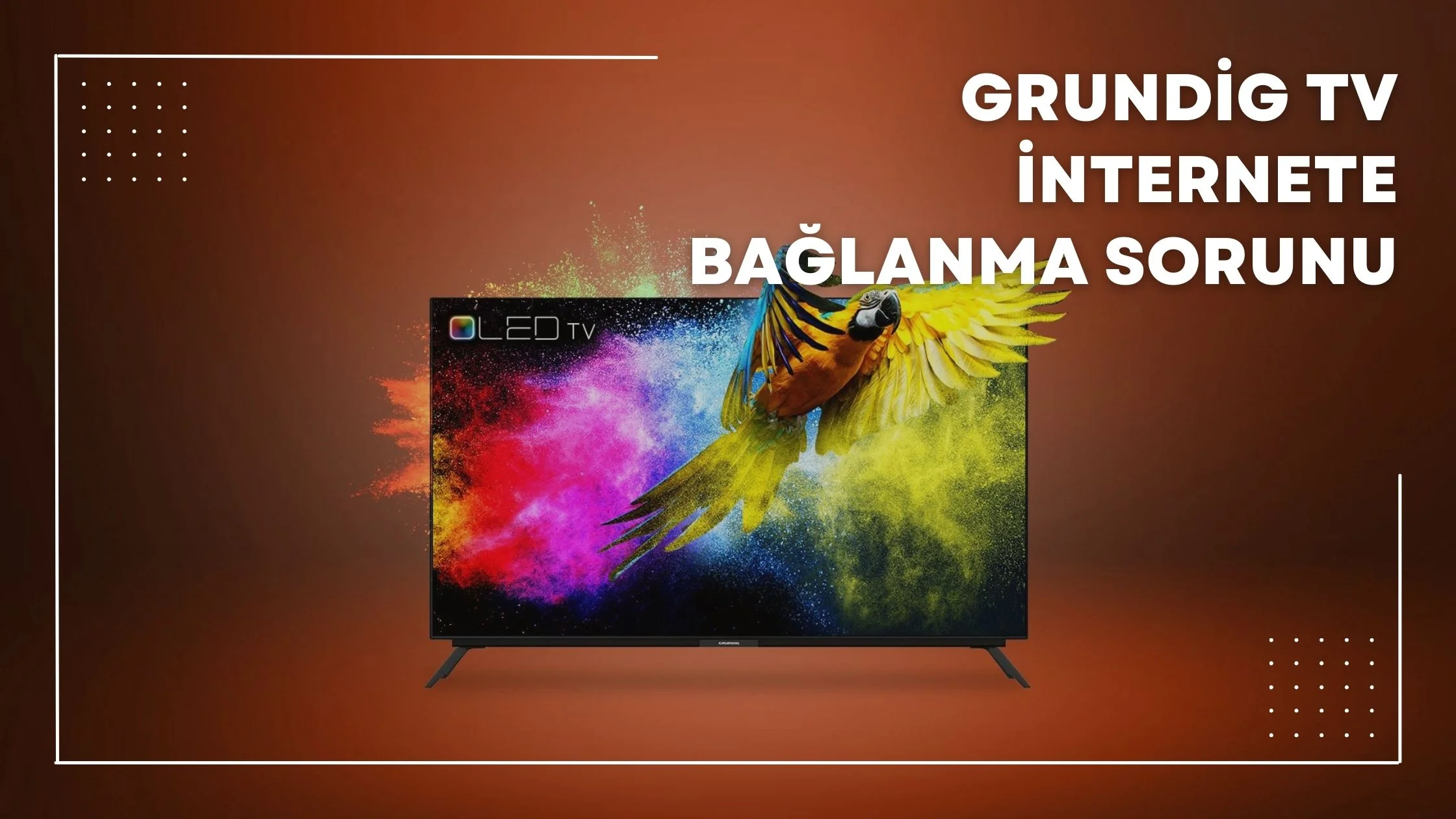 Grundig TV İnternete Bağlanma Sorunu