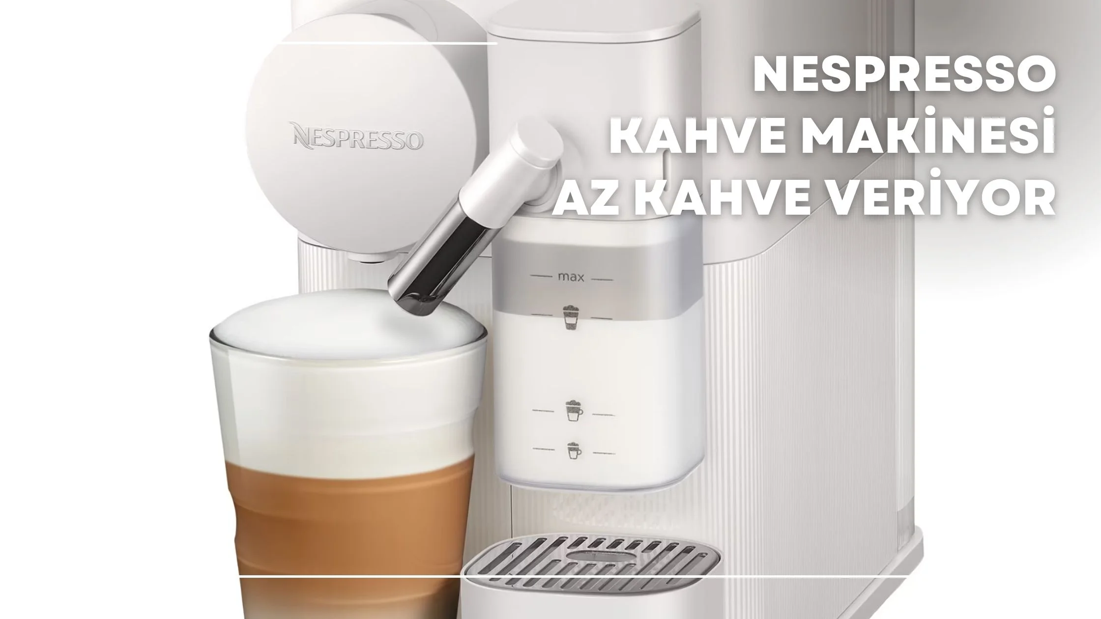 Nespresso Kahve Makinesi Az Kahve Veriyor