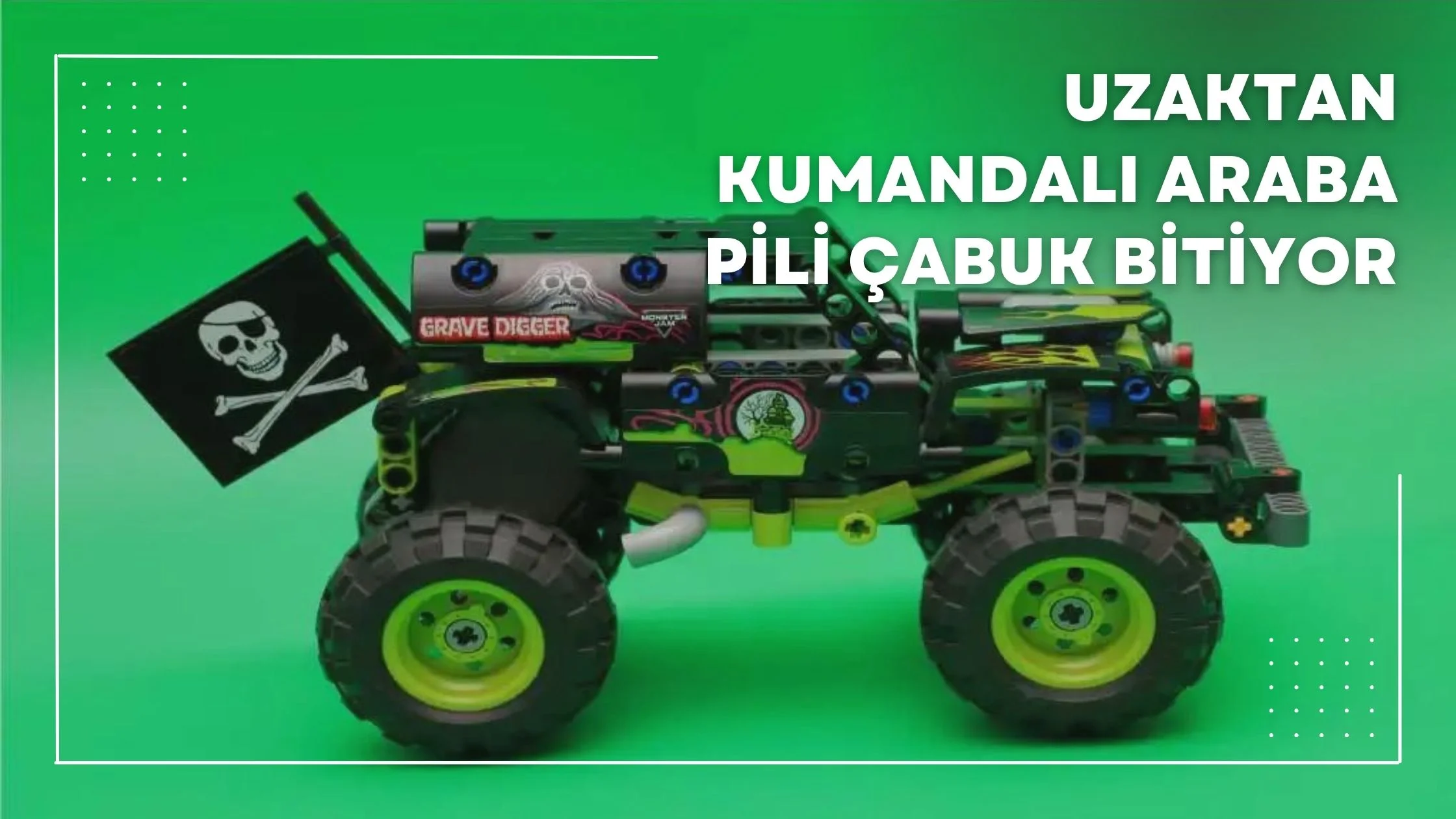 Uzaktan Kumandalı Araba Pili Çabuk Bitiyor